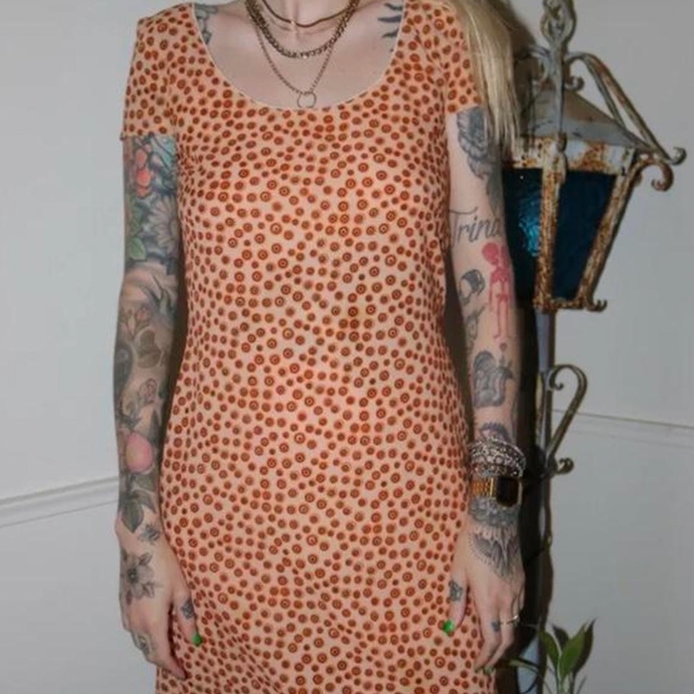 VERSUS GIANNI VERSACE vintage funky printed dress
